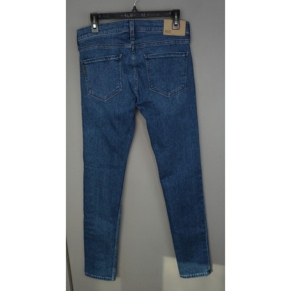 Paige Men's Jeans Croft Stretch Skinny Jeans in Altmont Blue size 30x32 - Picture 7 of 15